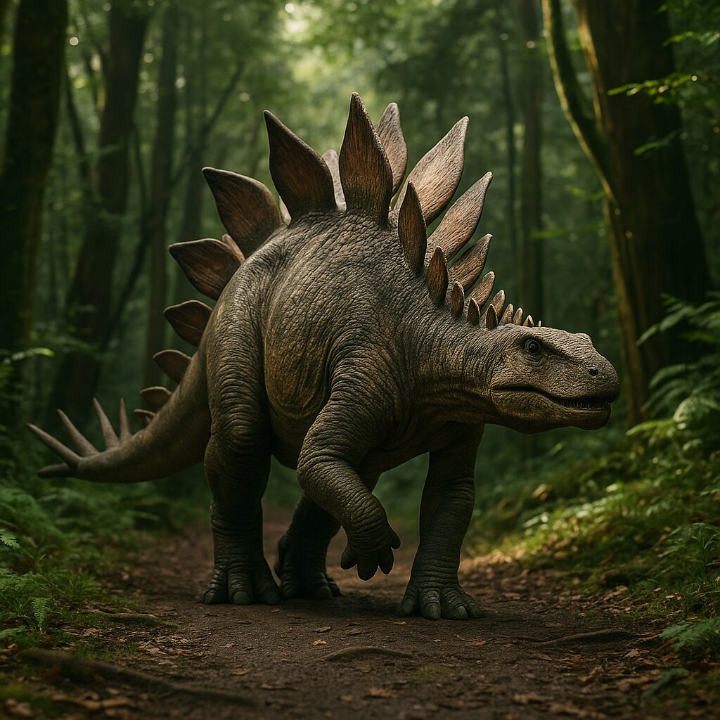 ステゴサウルス 歩く