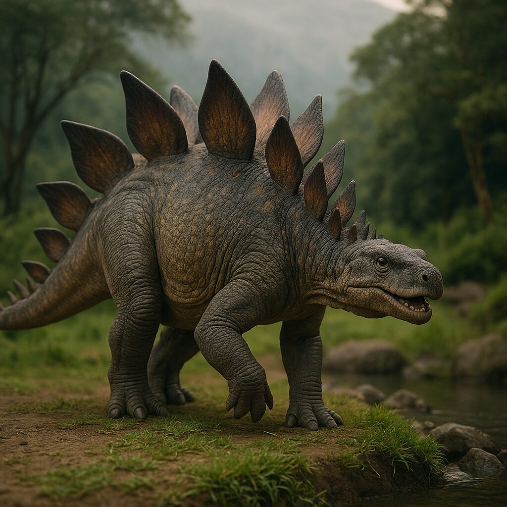 ステゴサウルス 歩く