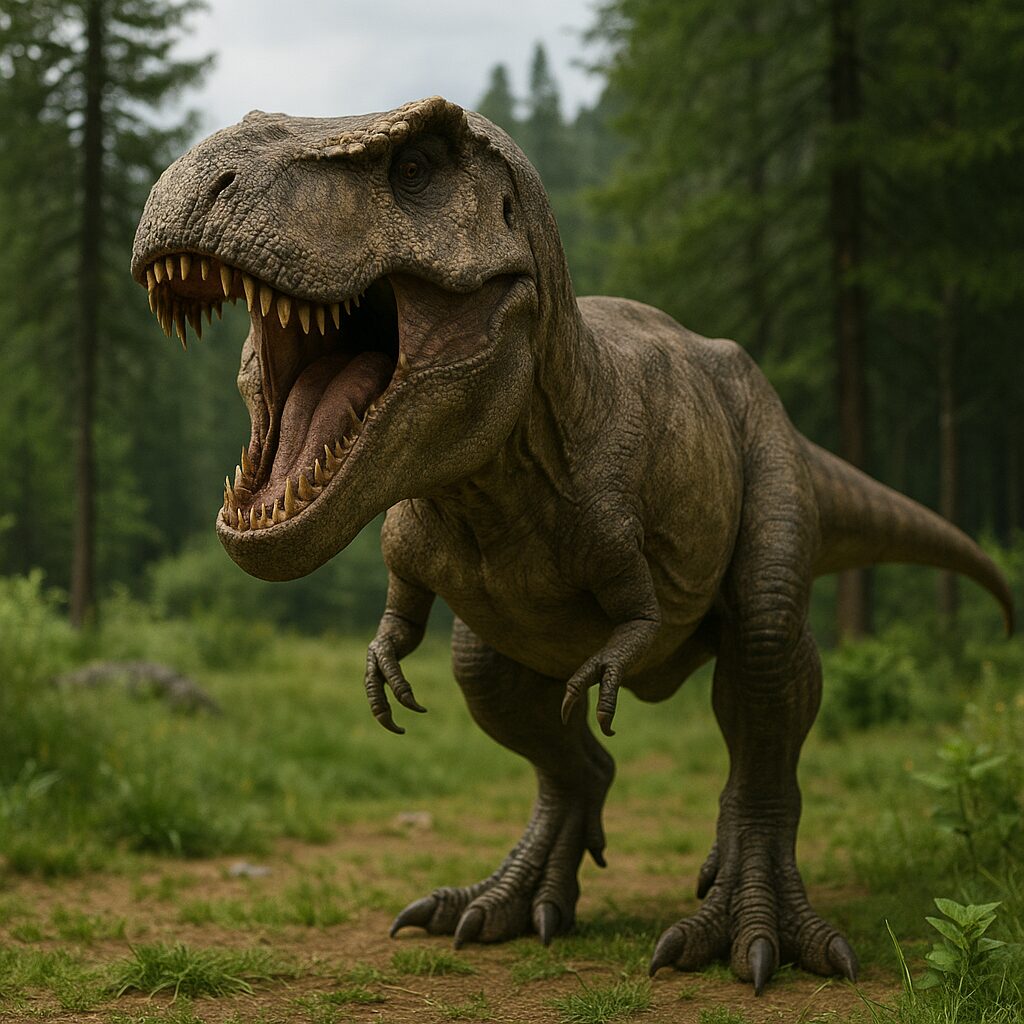 叫ぶティラノサウルス