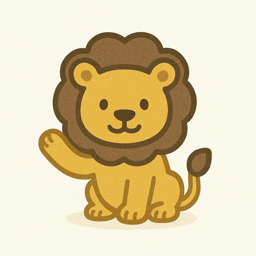 ライオン　イラスト