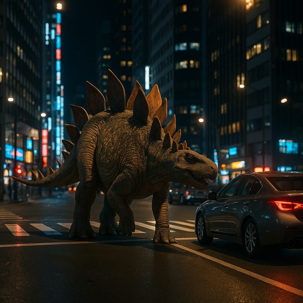 ステゴサウルス 車