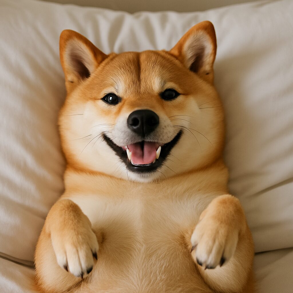 柴犬 布団