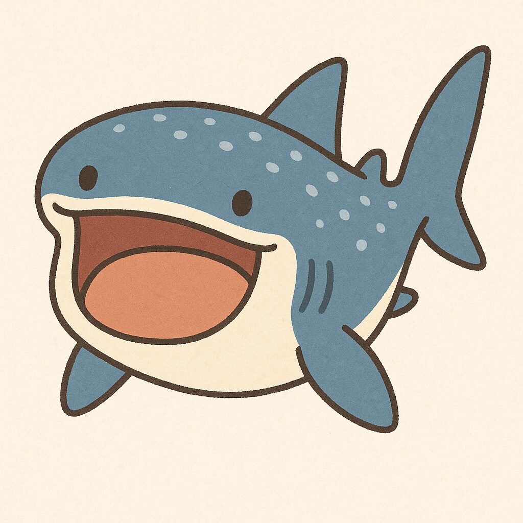 ジンベエザメ イラスト