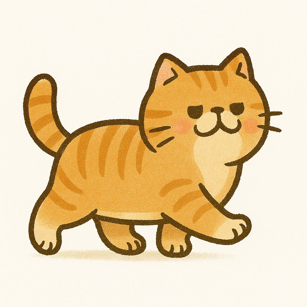 エキゾチックショートへア　イラスト
