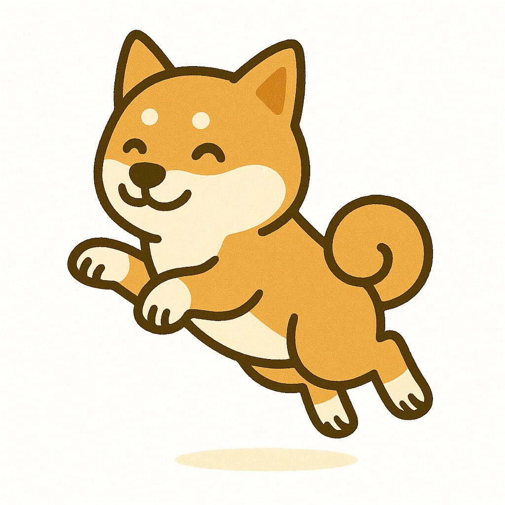 柴犬 イラスト 遊ぶ