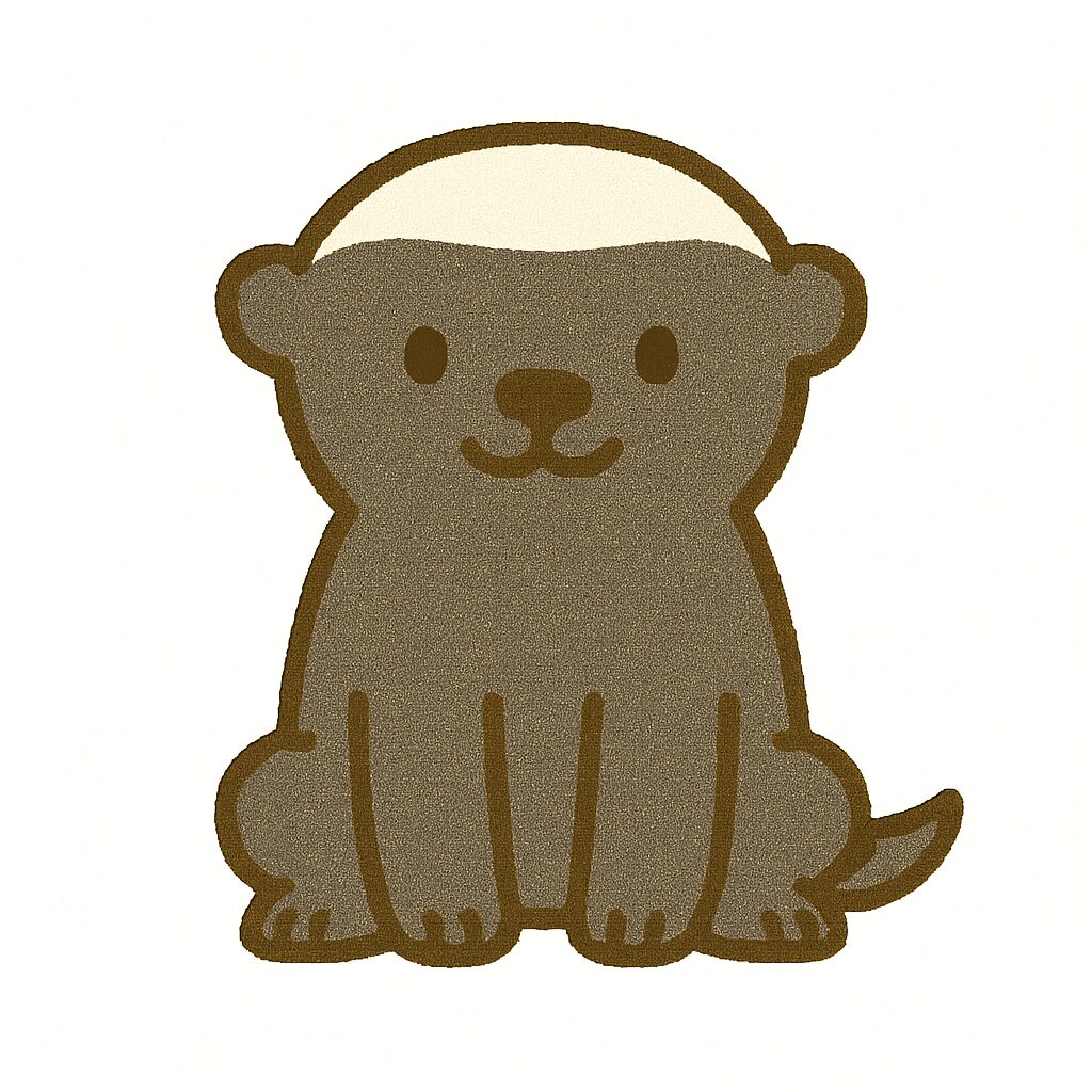 ラーテル　イラスト