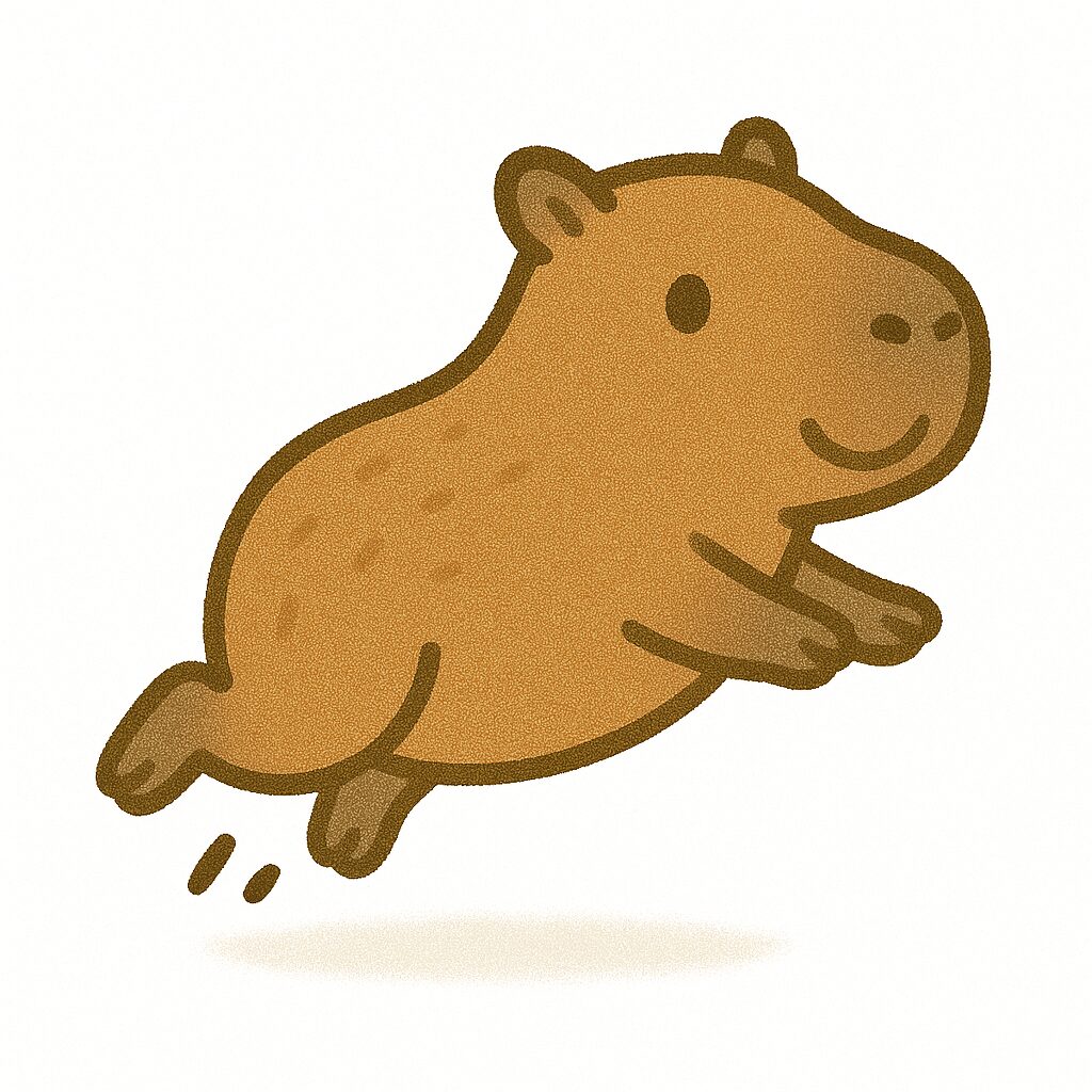 カピバラ ジャンプ