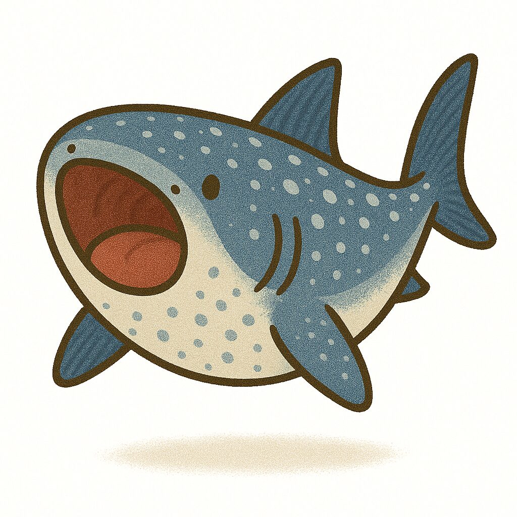 ジンベエザメ イラスト