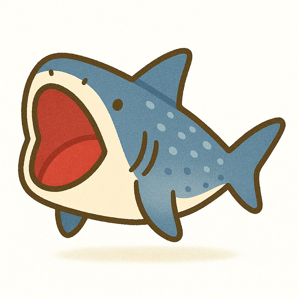 ジンベエザメ イラスト