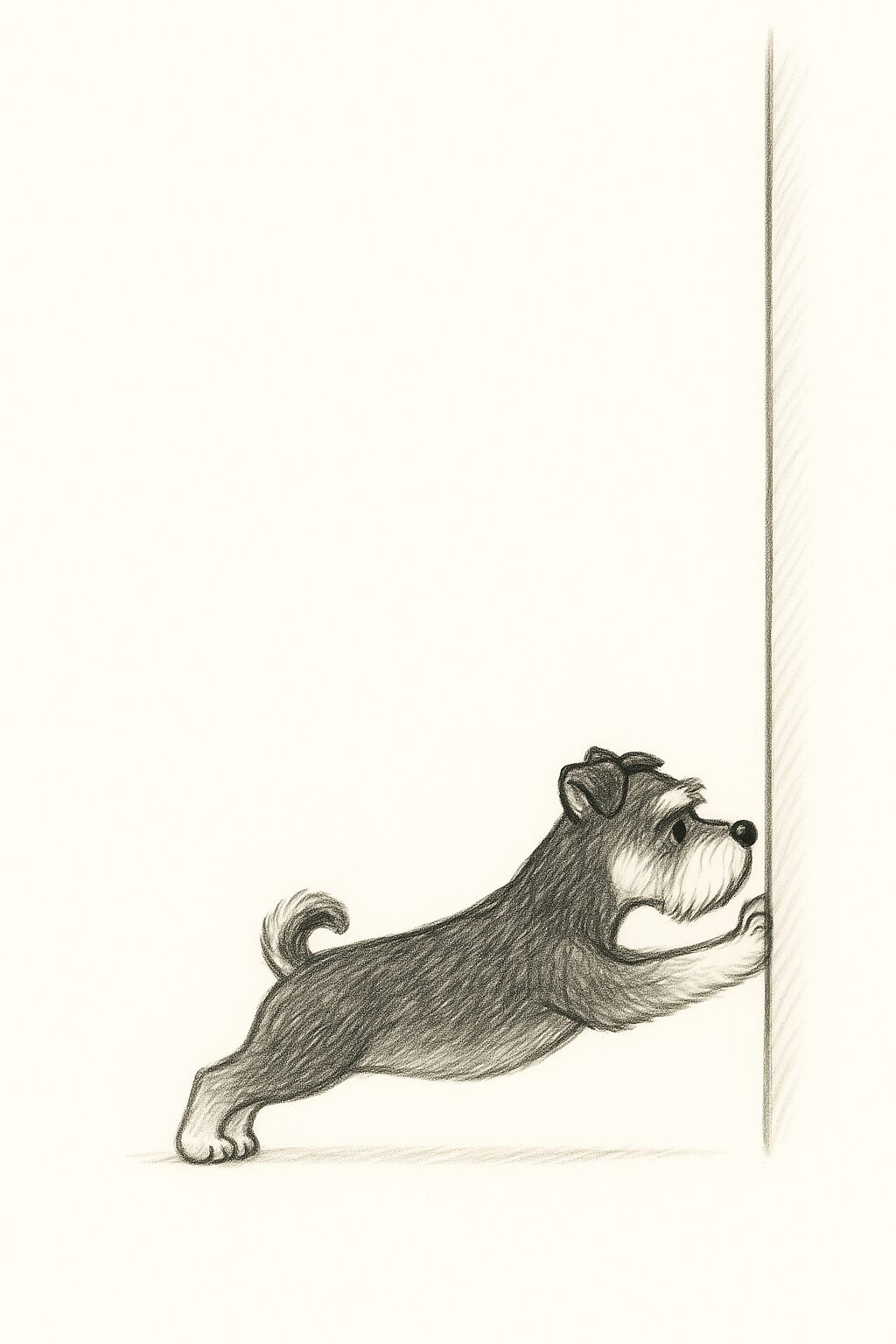 ミニチュア・シュナウザー イラスト