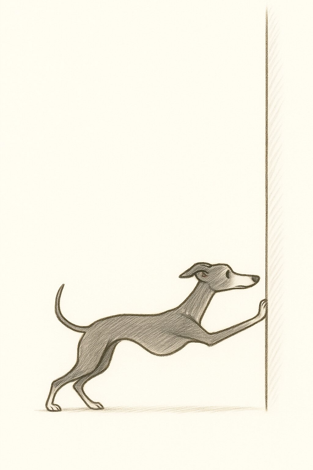 イタリアン・グレーハウンド イラスト