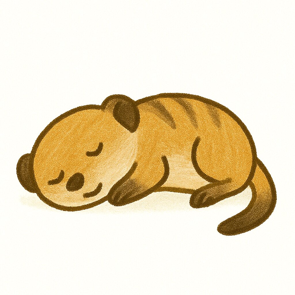 ミーアキャット イラスト