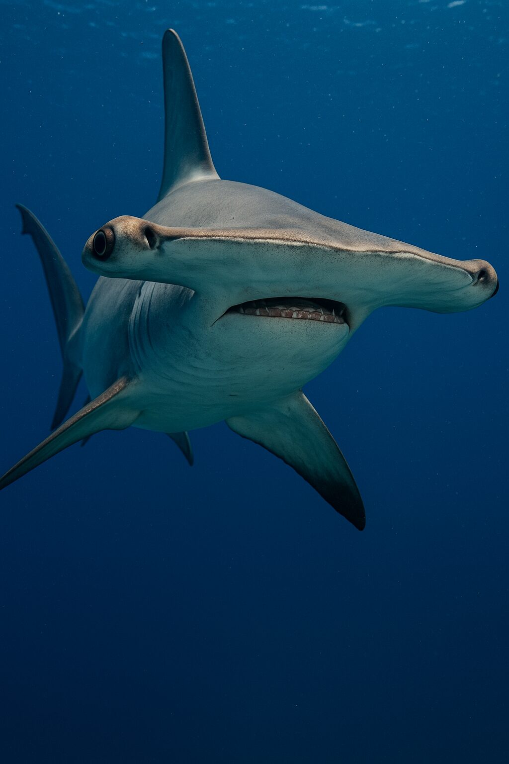 シュモクザメ （ハンマーヘッドシャーク） - ぬるっと動く！AI動物図鑑