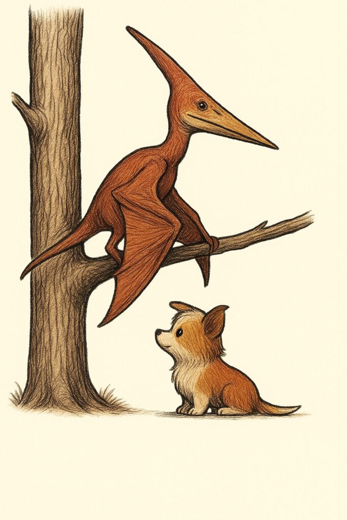 プテラノドン イラスト