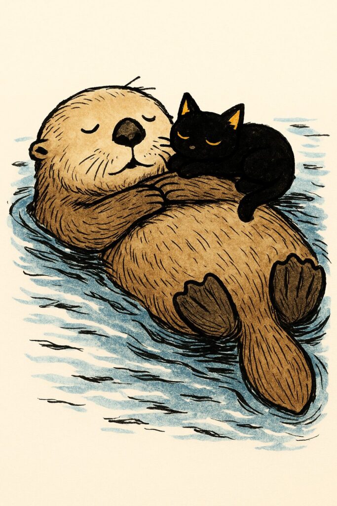 ラッコ イラスト