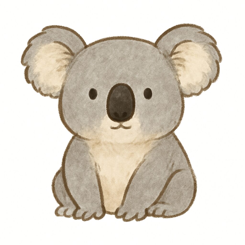 コアラ　イラスト