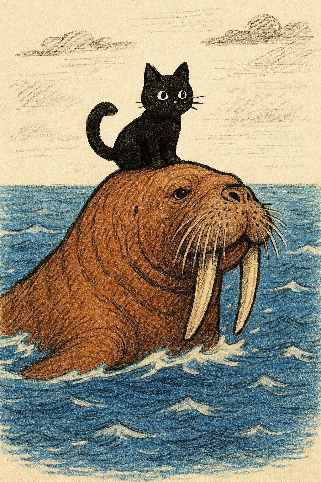 セイウチ イラスト